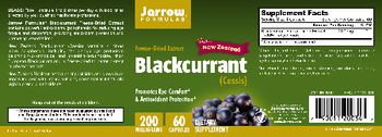 Jarrow Formulas Blackcurrant Freeze-Dried Extract 200 mg - supplement