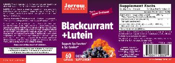 Jarrow Formulas Blackcurrant + Lutein - supplement