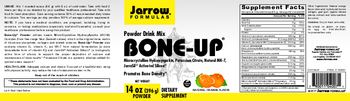 Jarrow Formulas Bone-Up Powder Drink Mix Natural Orange Flavor - supplement