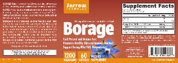 Jarrow Formulas Borage 1200 mg - supplement