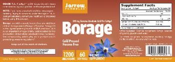 Jarrow Formulas Borage - supplement