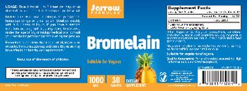 Jarrow Formulas Bromelain 1000 GDU - supplement