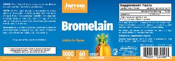 Jarrow Formulas Bromelain 1000 GDU - supplement