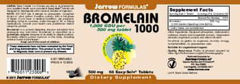 Jarrow Formulas Bromelain 1000 GDU - supplement