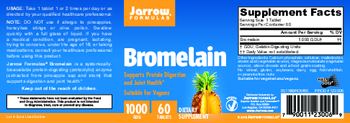 Jarrow Formulas Bromelain 1000 GDU - supplement