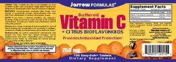 Jarrow Formulas Buffered Vitamin C + Citrus Bioflavonoids 750 mg - supplement