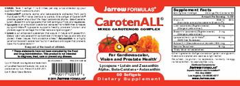 Jarrow Formulas CarotenAll Mixed Carotenoid Complex - supplement