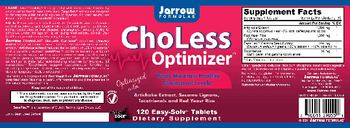 Jarrow Formulas ChoLess Optimizer - supplement