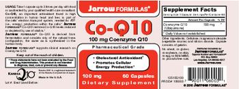 Jarrow Formulas Co-Q10 100 mg - supplement