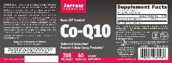 Jarrow Formulas Co-Q10 200 mg - supplement