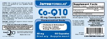 Jarrow Formulas Co-Q10 60 mg - supplement