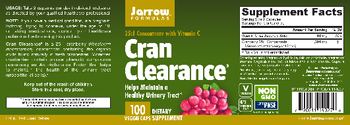 Jarrow Formulas Cran Clearance - supplement