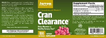 Jarrow Formulas Cran Clearance - supplement