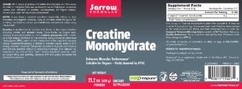 Jarrow Formulas Creatine Monohydrate - supplement