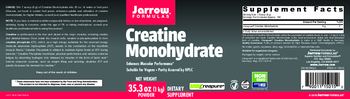 Jarrow Formulas Creatine Monohydrate - supplement