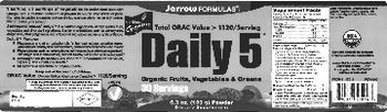 Jarrow Formulas Daily 5 - supplement