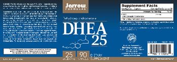 Jarrow Formulas DHEA 25 - supplement
