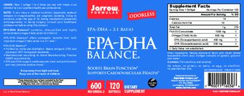 Jarrow Formulas EPA-DHA Balance - supplement