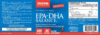 Jarrow Formulas EPA-DHA Balance - supplement