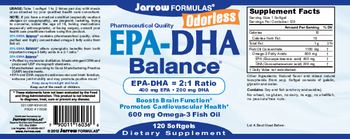 Jarrow Formulas EPA-DHA Balance - supplement