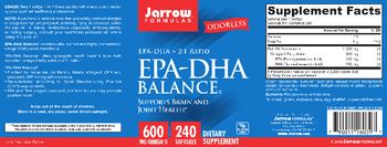 Jarrow Formulas EPA-DHA Balance - supplement