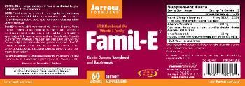Jarrow Formulas Famil-E - supplement