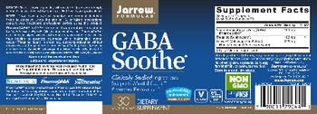 Jarrow Formulas GABA Soothe - supplement