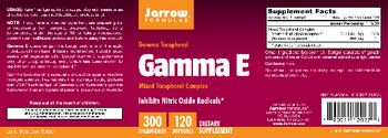 Jarrow Formulas Gamma E 300 - supplement