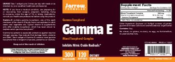 Jarrow Formulas Gamma E - supplement