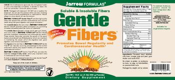 Jarrow Formulas Gentle Fibers - these statements have not been evaluated by the food and drug administration this product is not int