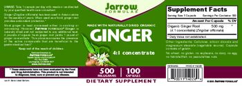 Jarrow Formulas Ginger - supplement