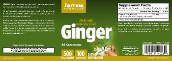 Jarrow Formulas Ginger - supplement