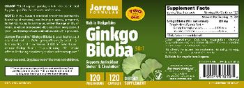 Jarrow Formulas Ginkgo Biloba 120 mg - supplement