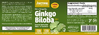 Jarrow Formulas Ginkgo Biloba 120 mg - supplement