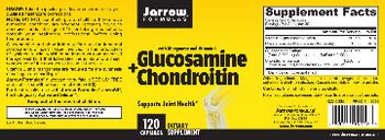 Jarrow Formulas Glucosamine + Chondroitin - supplement