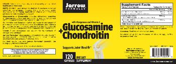 Jarrow Formulas Glucosamine + Chondroitin - supplement