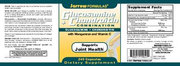 Jarrow Formulas Glucosamine + Chondroitin Combination with Manganese and Vitamin C - supplement