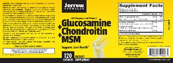 Jarrow Formulas Glucosamine + Chondroitin + MSM - supplement