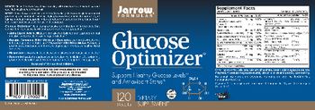 Jarrow Formulas Glucose Optimizer - supplement