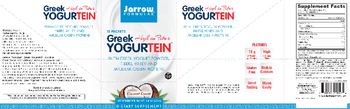 Jarrow Formulas Greek Yogurtein Coconut Cream - supplement