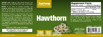 Jarrow Formulas Hawthorn - supplement