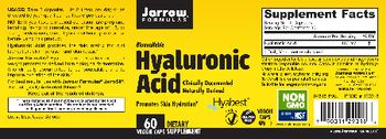 Jarrow Formulas Hyaluronic Acid - supplement