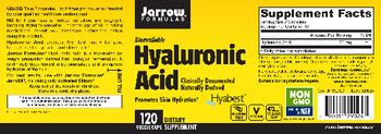 Jarrow Formulas Hyaluronic Acid - supplement