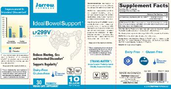 Jarrow Formulas Ideal Bowel Support LP299V - probiotic supplement