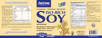 Jarrow Formulas Iso-Rich Soy - supplement