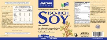 Jarrow Formulas Iso-Rich Soy - supplement