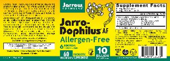 Jarrow Formulas Jarro-Dophilus AF Allergen-Free - probiotic supplement