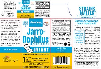 Jarrow Formulas Jarro-Dophilus Infant Probiotics - liquid probiotic supplement