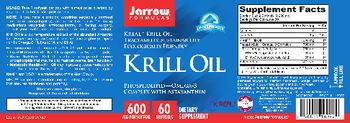 Jarrow Formulas Krill Oil 600 mg - supplement