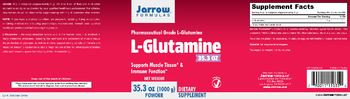 Jarrow Formulas L-Glutamine - supplement